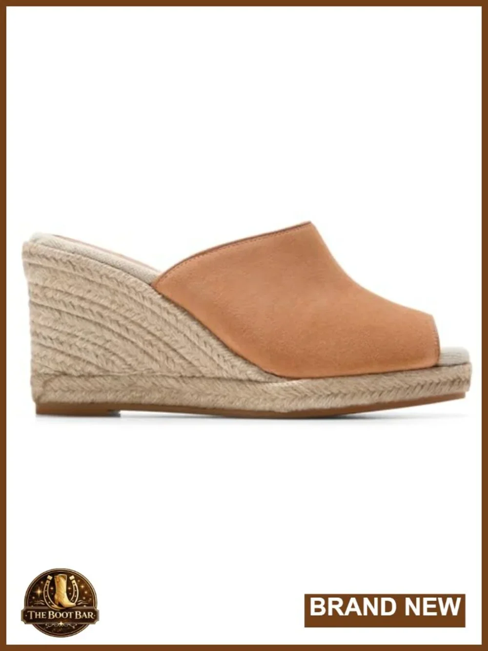 Cloudfeel Southcrest Wedge Mule Espadrille - Open Toe Slip-On - Picture 5 of 6
